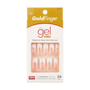 Kiss Gold Finger Gel Glam 24 Fashion Nails GF94