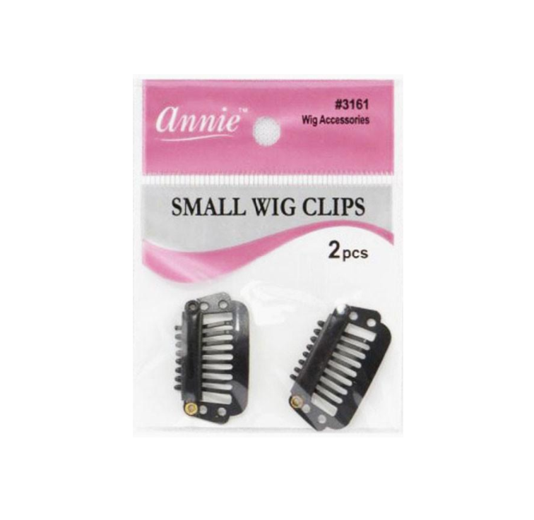 Annie Wig Clips Long Hooked 2ct