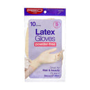 Red Powder-Free Latex Gloves S 10Ct GLPF01