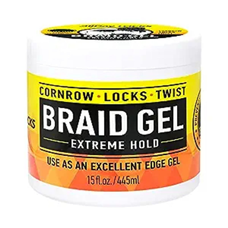 All Day Locks Extreme Hold Braid Gel 15 Oz