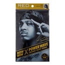 (HDUPPQ01) RED Crush Velvet Durag  Black HD81