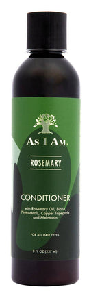 As I Am Rosemary Conditioner bottle for scalp stimulation and strength