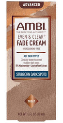 Ambi Even & Clear Fade Cream Hq Free Advanced 1oz - product photo