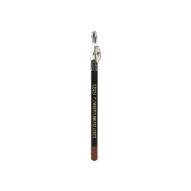 Ebin New York 24 Hour Flawless Lip & Eye Pencil - Brown