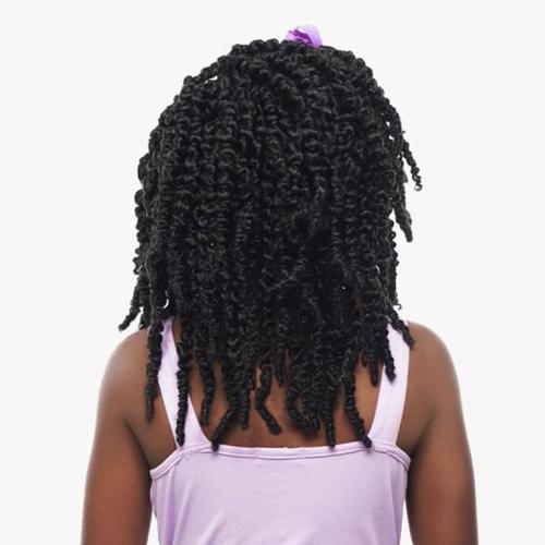 Sensationnel Crochet Braids Lulu Mini Kids 2X Candy Twist 8"