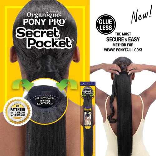 Shake-N-Go Weave Organique Pony Pro Secret Pocket Ponytail - Loose Wave 26"