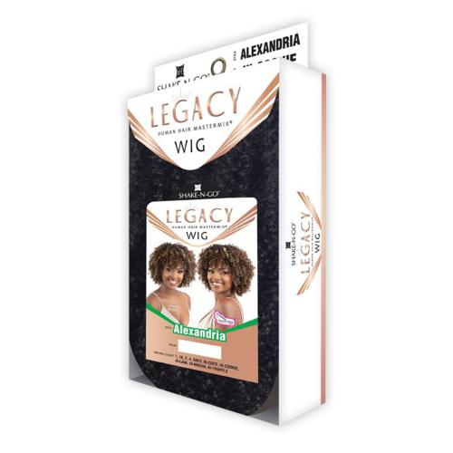 Shake-N-Go Human Hair Blend Wig Legacy Alexandria