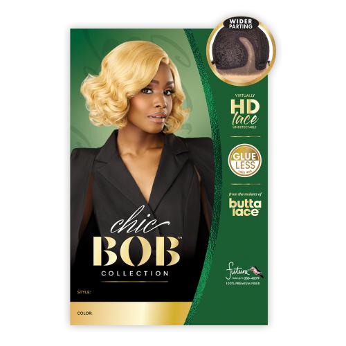 Sensationnel HD Lace Front Wig Butta Lace Glueless Chic Bob Unit 5