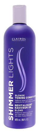 Clairol Shimmer Lights Condi [Blonde&Silver] 160Z - product photo