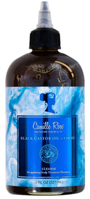 Camille Rose Black Castor Cleanse Scalp Treatment Shampoo 12 oz bottle