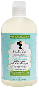 Camille Rose Coconut Water Curl Cleanse Shampoo 12 oz bottle