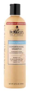 Dr. Miracle's Conditioning Shampoo bottle with vitamins A, C, E