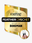 Sensationnel Empire Feather Crochet Bohemian 14 inch packaging