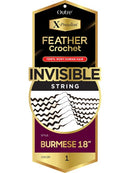 Outre X-Pression 100% Remy Human Hair Feather Crochet Braid Burmese 18 inch pre-looped