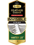Outre X-Pression 100% Remy Human Hair Feather Crochet Braid Water Wave 18 inch pre-looped