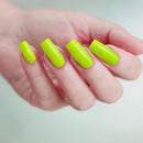 Gold Finger Solid Color Nails Cool About It - 24 piece press-on nail kit with gel glue