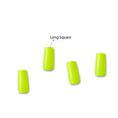 Gold Finger Solid Color Nails Cool About It - 24 piece press-on nail kit with gel glue