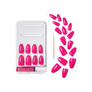 Gold Finger Solid Color Nails Gala - 24 piece press-on nail kit in festive color