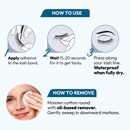 iENVY Super Strong Waterproof Eyelash Adhesive Black with brush-on applicator