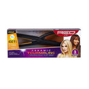 RED 1 1/4" CERAMIC FLAT IRON FI125