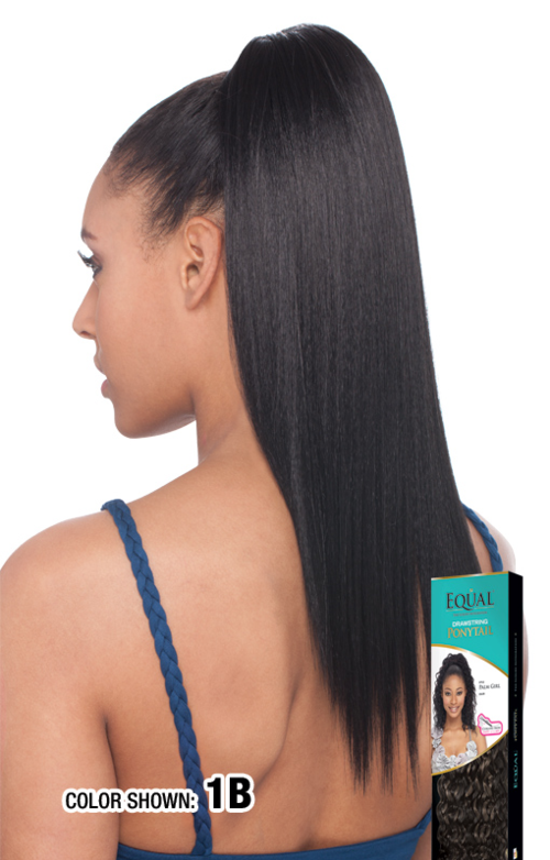 Freetress Equal Drawstring Ponytail Yaky Straight 14"