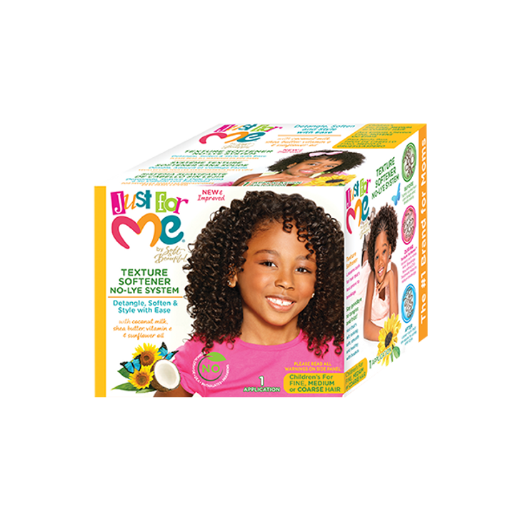 JUST FOR ME Texture Softener No-Lye System