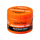 RED by KISS Styler Fixer Braiding Gel Maximum Hold 6oz conditioning braid gel