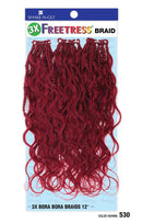FreeTress Crochet Braids 3X Bora Bora Braids 12"