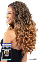 Shake-N-Go 6X French Curl Braid 14 inch braiding hair in color 1B jet black