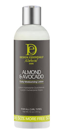 Design Essentials Natural Almond & Avocado Daily Moisturizing Hair Lotion