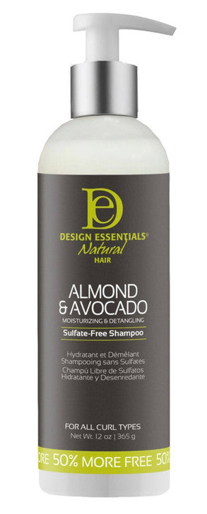 Design Essentials Natural Almond & Avocado Moisturizing Shampoo