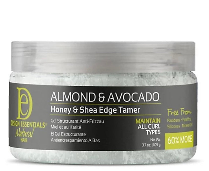 Design Essentials Natural Almond & Avocado Honey & Shea Edge Tamer 3.7 oz