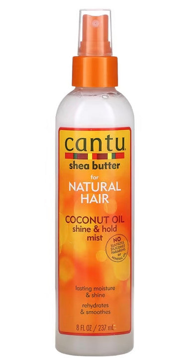 Cantu Shea Butter for Natural Coconut Oil Shine & Hold Mist