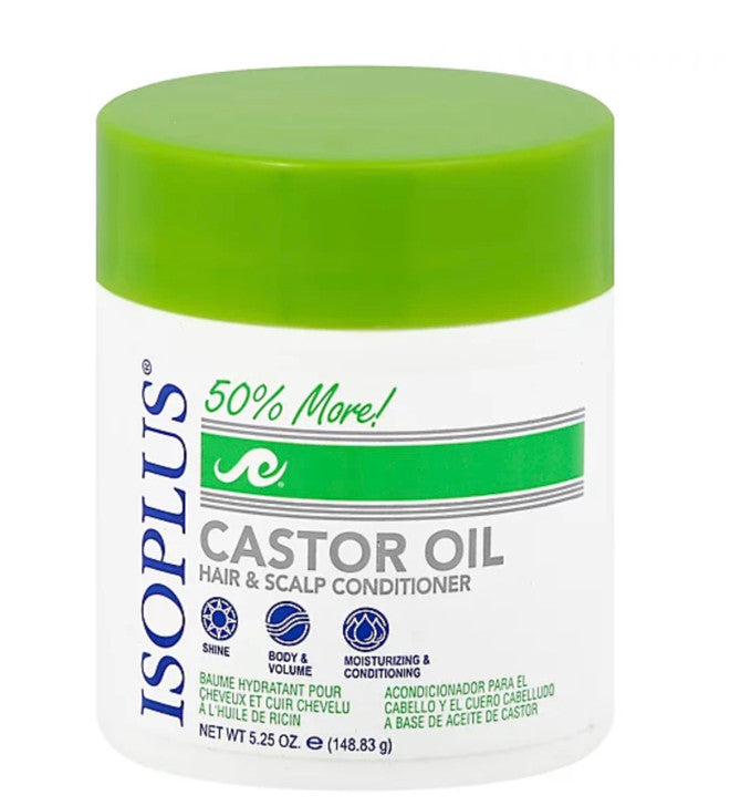 ISOPLUS Castor Oil Hair & Scalp Conditioner(5.25 oz)