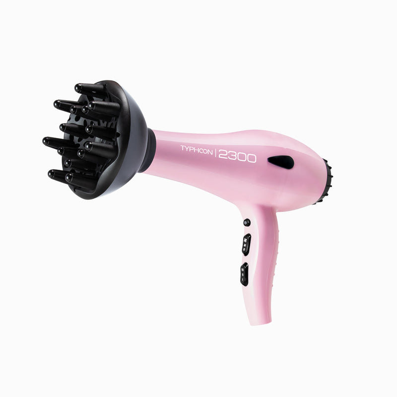 Nicka K Tyche Typhoon 2300 Hair Dryer W/ Diffuser TP-2300D