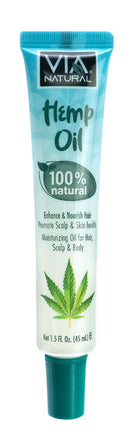VIA NATURAL ULTRA CARE OIL HEMP SEED 1.5oz