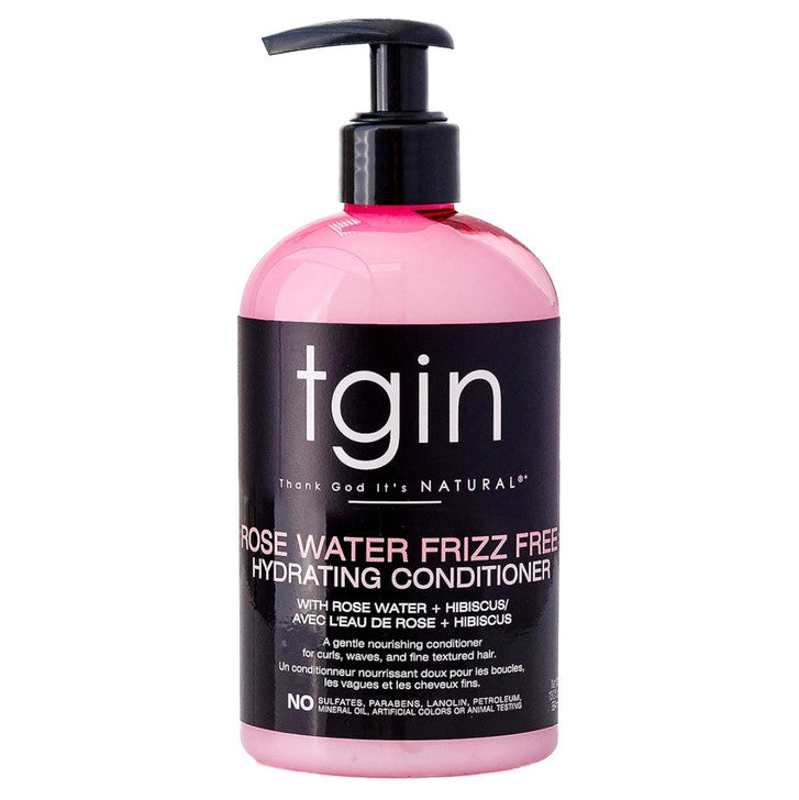 TGIN Rose Water Frizz Free Hydrating Conditioner (13 oz)