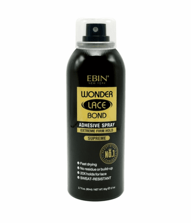 Ebin New York Wonder Lace Bond Adhesive Spray - Extreme Firm Hold Supreme 80ML