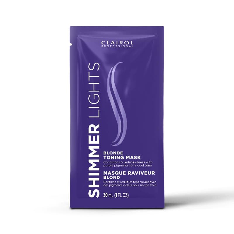 Clairol Shimmer Lights Blonde Toning Mask 1oz
