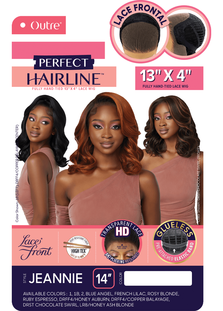 Outre Lace Front Wig - Perfect Hair Line 13X4 - Jeannie