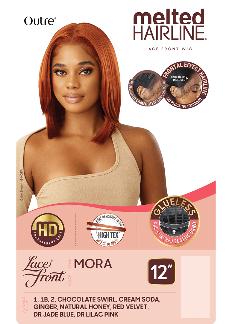 Outre HD Lace Front Wig Melted Hairline Glueless Mora