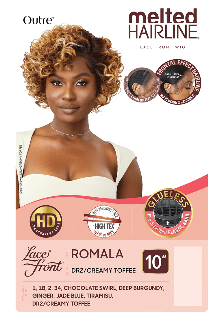 Outre HD Lace Front Wig Melted Hairline Glueless Romala