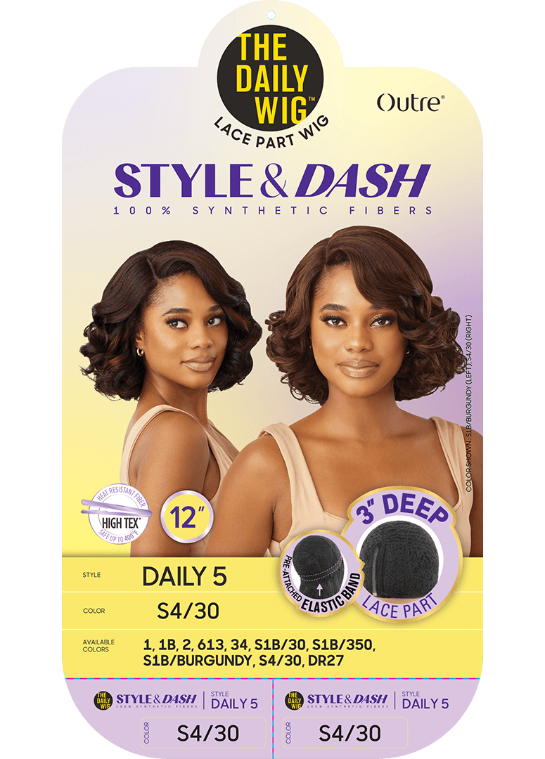 Outre The Daily Wig Style N Dash 3" Deep Lace Part Wig Daily 5