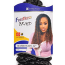 FreeTress Synthetic Hair Crochet Braids Water Wave Bulk 22"