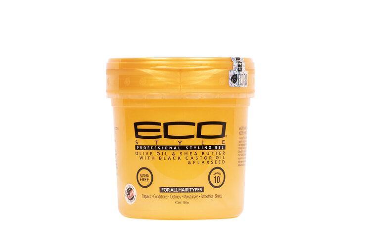 Eco Style Gold Olive Oil & Shea Butter Styling Gel, 16 oz