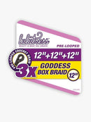 Sensationnel Lulutress Crochet Braid 3X Goddess Box Braid 12"