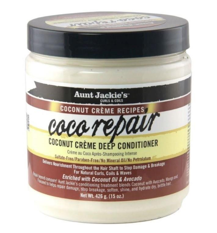 Aunt Jackie's Coconut Coco Repair Coconut Creme Deep Conditioner, 15oz
