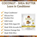OKAY Coconut Shea Butter Leave In Conditioner Packet, 1.5 oz