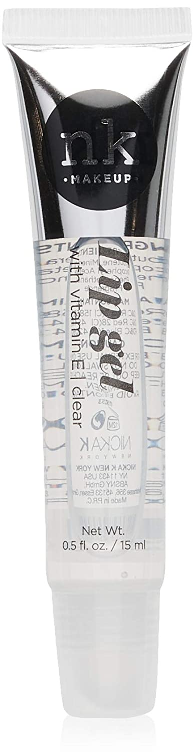 Nicka K Clear Lip Gel Lip Gloss with Vitamin E LGC