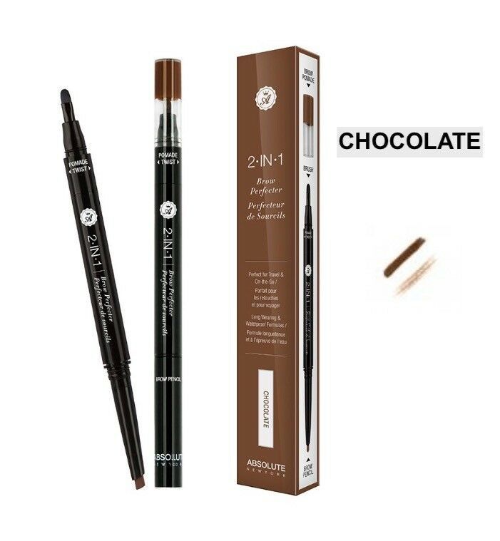Abny 2 In 1 Brow Perfecter Chocolate
